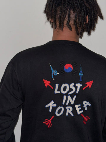 Embrace Comfort and Style with Lost in Korea Crewneck Sweaters - Lost In LA