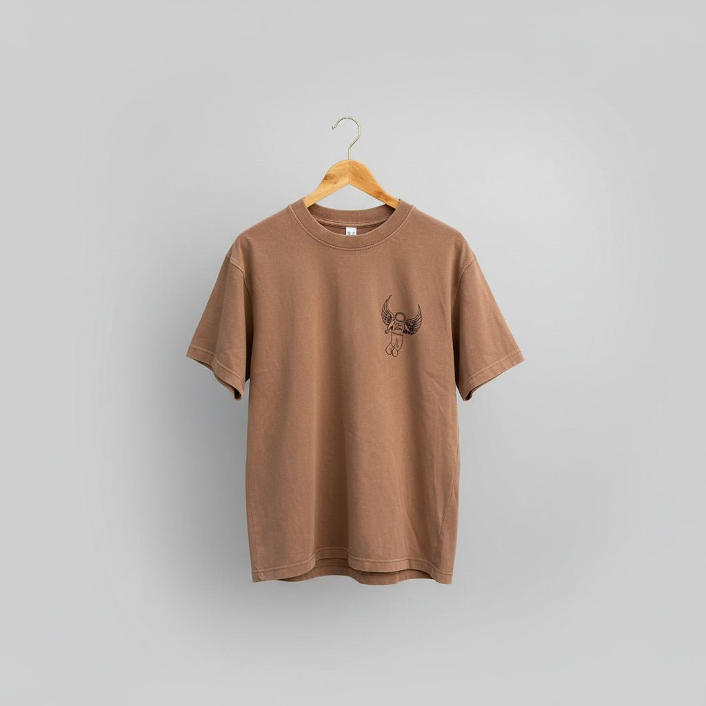 Los Angeles Black Astronaut Logo T-Shirt - Lost In LA