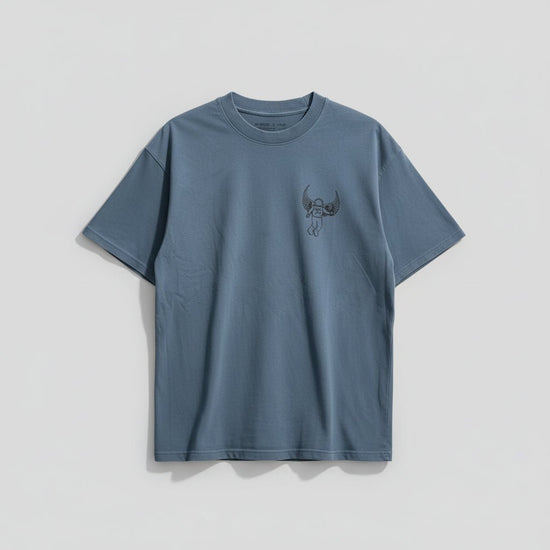 Los Angeles Black Astronaut Logo T-Shirt - Lost In LA