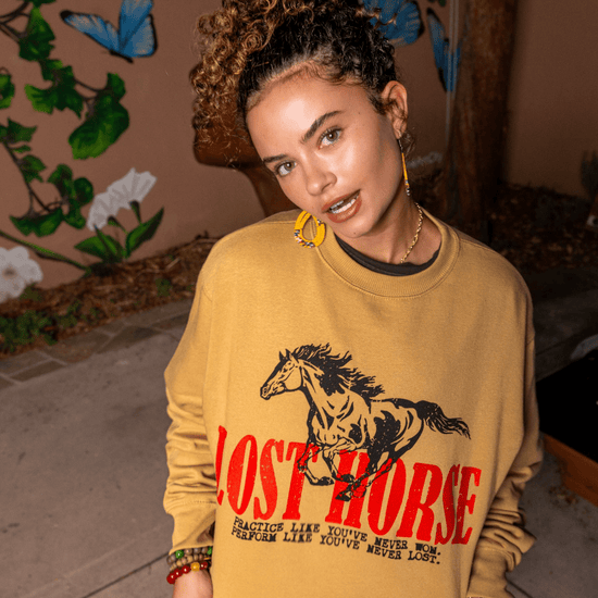 Lost Horse Crewneck - Lost In LA