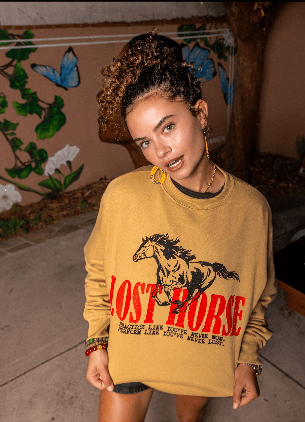 Lost Horse Crewneck - Lost In LA
