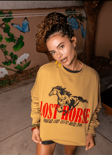 Lost Horse Crewneck - Lost In LA