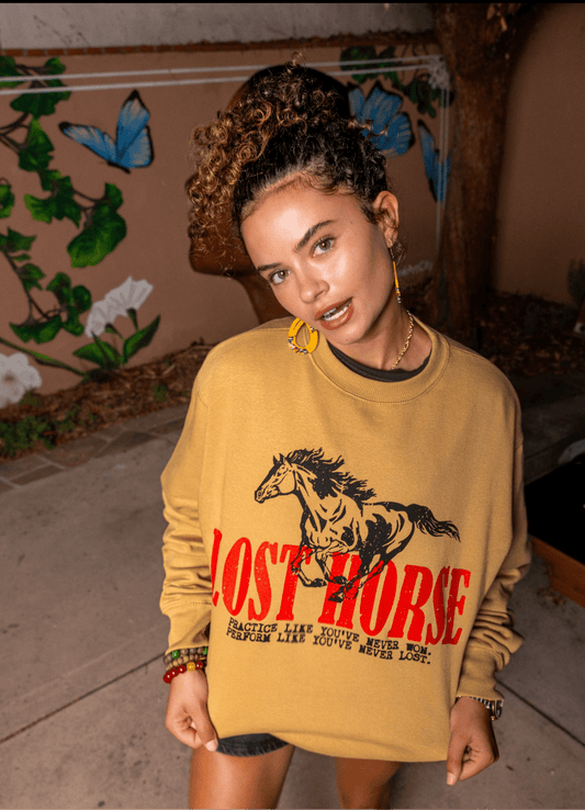 Lost Horse Crewneck - Lost In LA