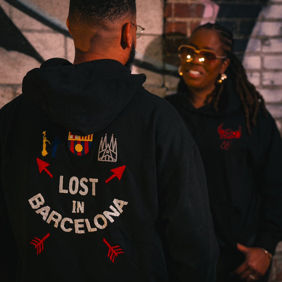 Lost in Barcelona hoodie - TSSLA