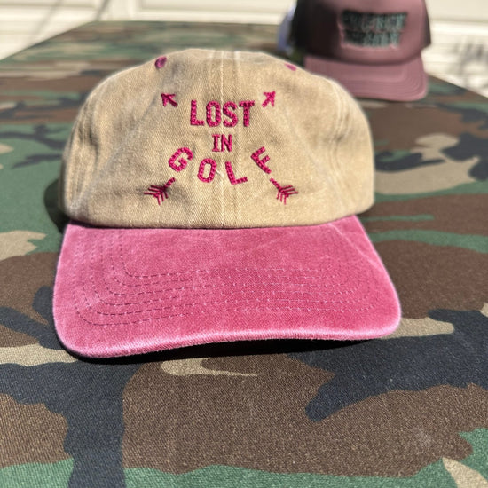 Lost In Golf Dad Hat - Lost In LA