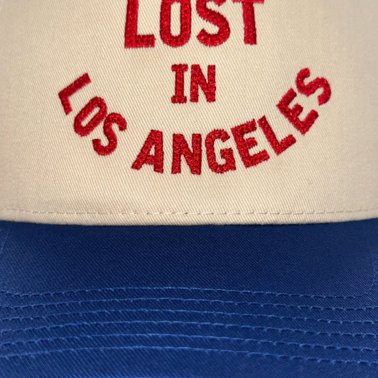 Lost in LA Baseball Hat Large Font - Lost In LA