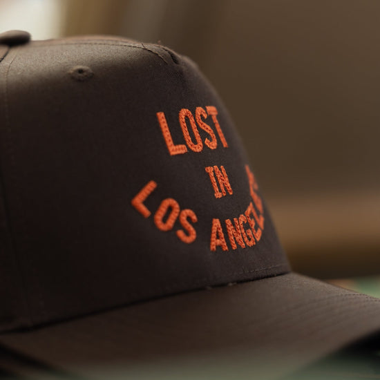 Lost in LA Baseball Hat Large Font - Lost In LA