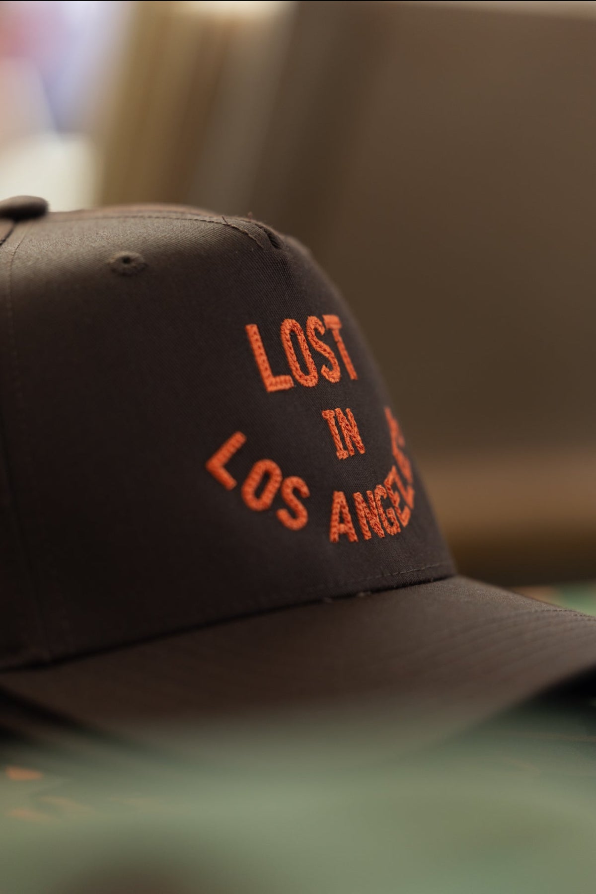 Lost in LA Baseball Hat Large Font - Lost In LA