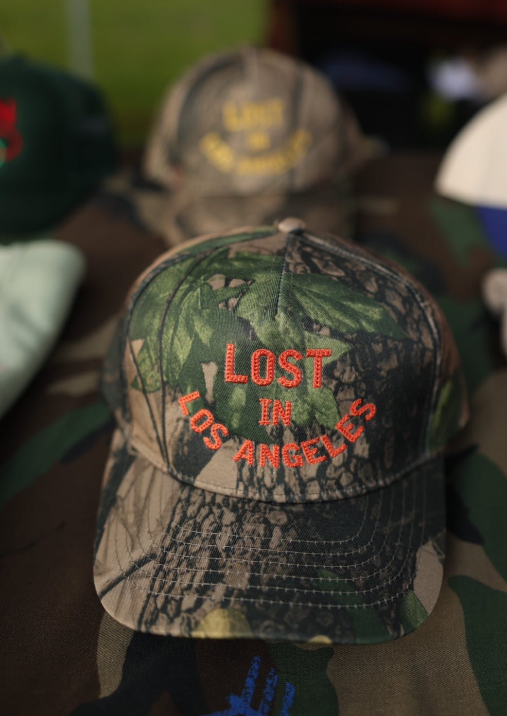 Lost in LA Baseball Hat Large Font - Lost In LA