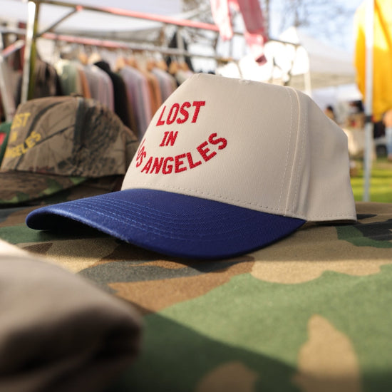 Lost in LA Baseball Hat Large Font - Lost In LA