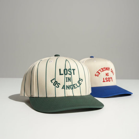 Lost in LA Baseball Hat Large Font - Lost In LA