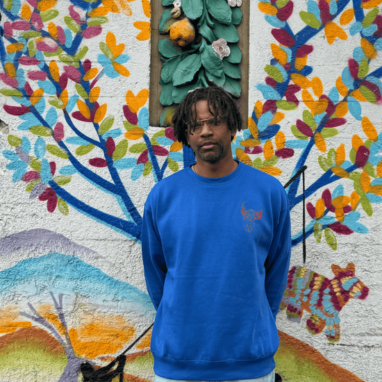 Lost in LA Blue Crewneck - TSSLA