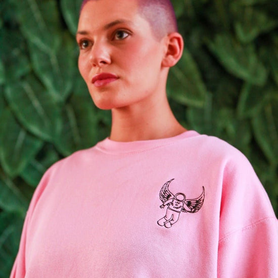 Lost in Los Angeles Pink Crew Neck - TSSLA