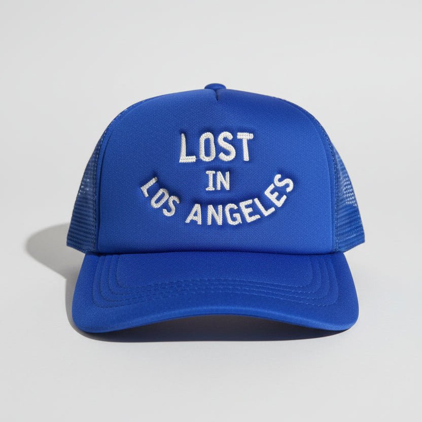 Lost in Los Angeles Trucker Hat Big Logo - Lost In LA