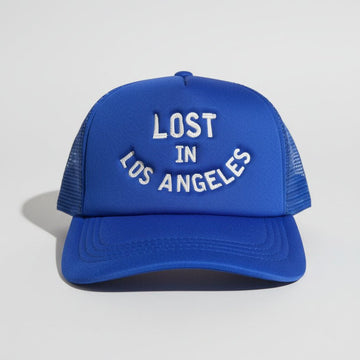Lost in Los Angeles Trucker Hat Big Logo - Lost In LA