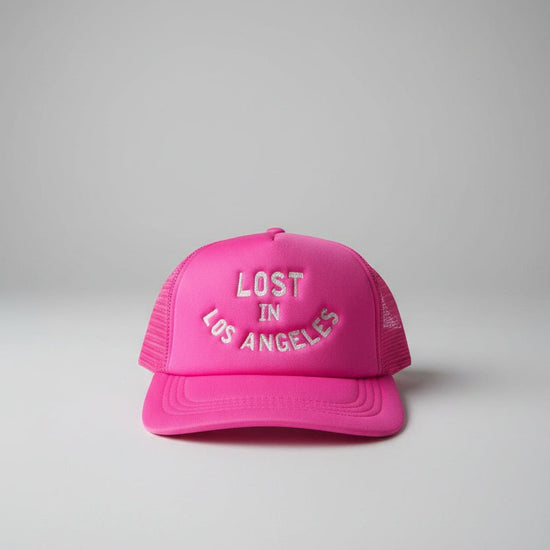Lost in Los Angeles Trucker Hat Big Logo - Lost In LA