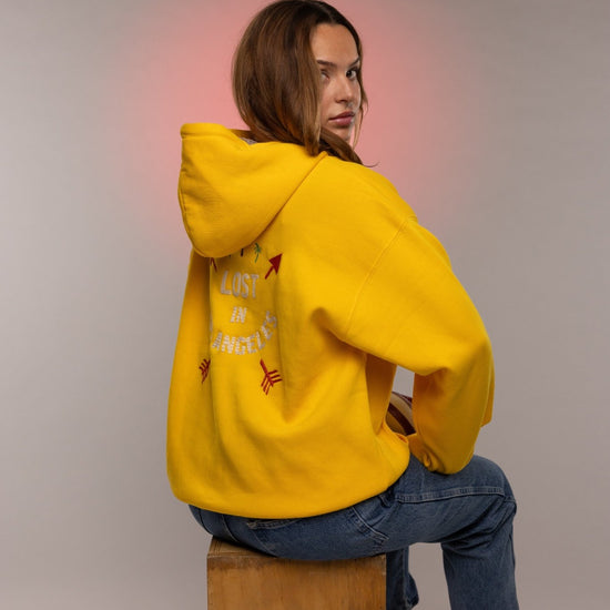 Lost in Los Angeles Yellow Hoodie - TSSLA