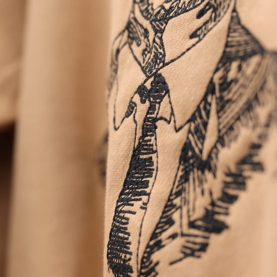 Malcolm X Embroidered Crewneck - Lost In LA