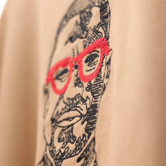 Malcolm X Embroidered Crewneck - Lost In LA