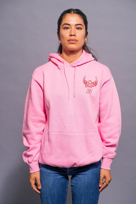 Pink lost in Los Angeles Hoodie - TSSLA