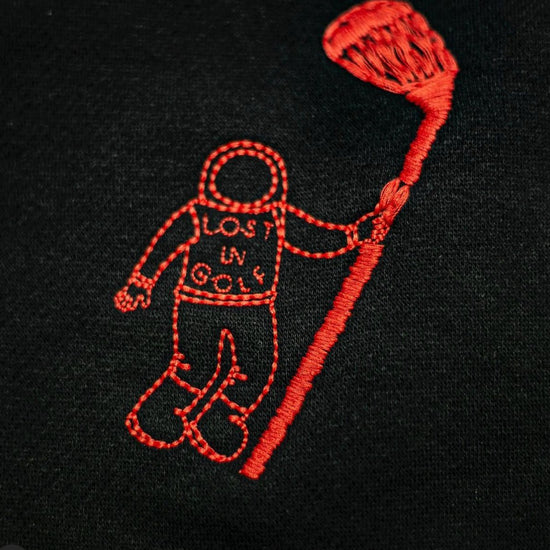 The best Crewneck Golf Sweater! Lost in Golf: Embrace Your Passion and Find Purpose on the Green Fairways of Life. - TSSLA