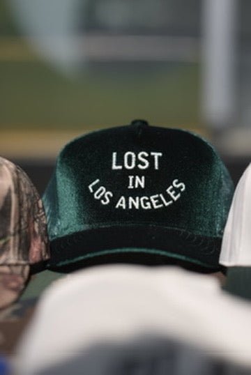 Velvet Trucker Hat - Lost In LA