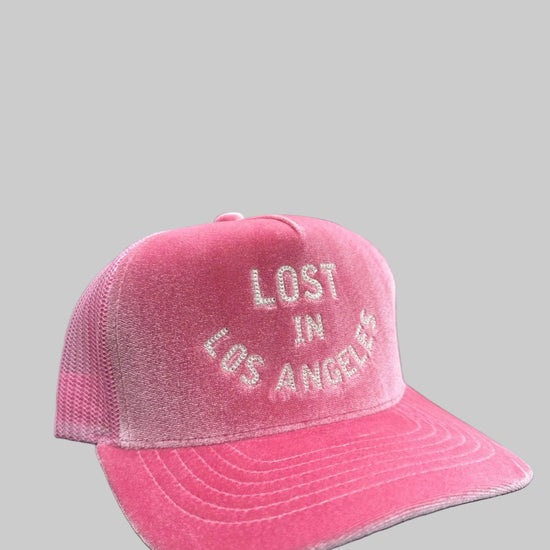 Velvet trucker hats - Lost In LA