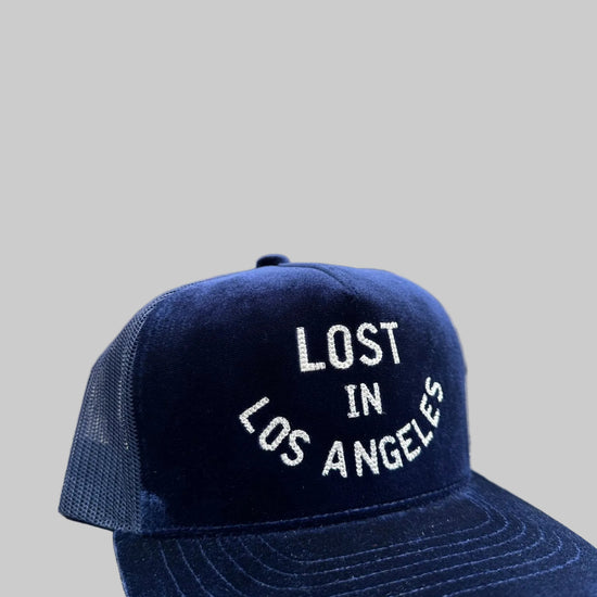 Velvet trucker hats - Lost In LA