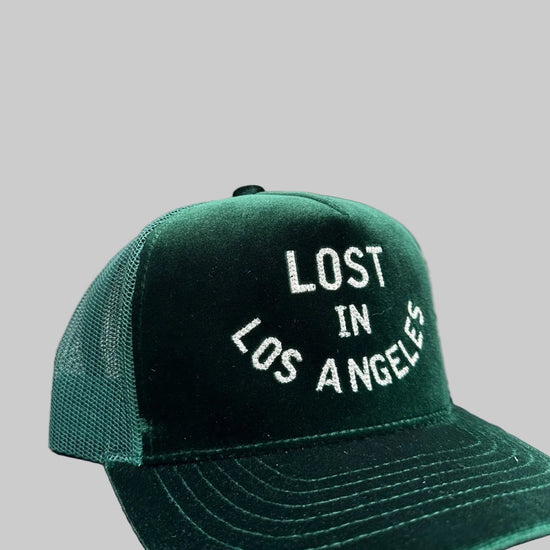 Velvet trucker hats - Lost In LA
