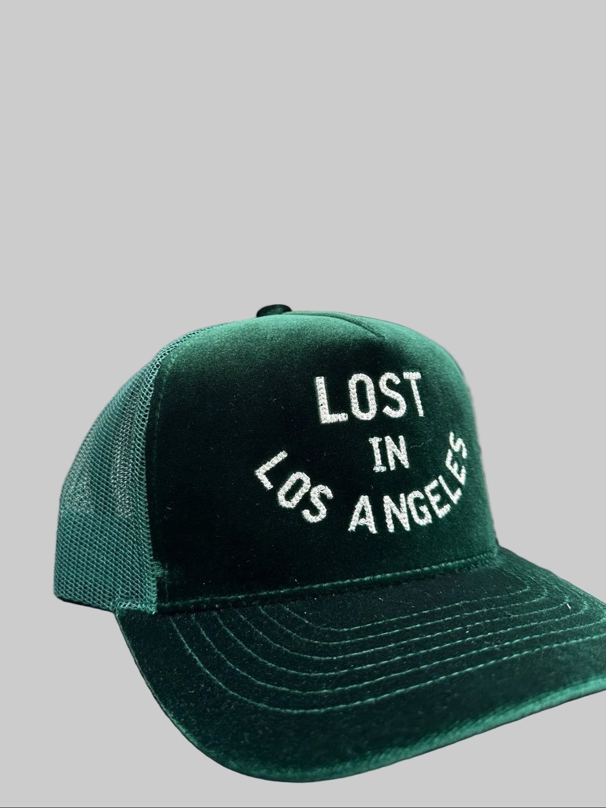 Velvet trucker hats - Lost In LA